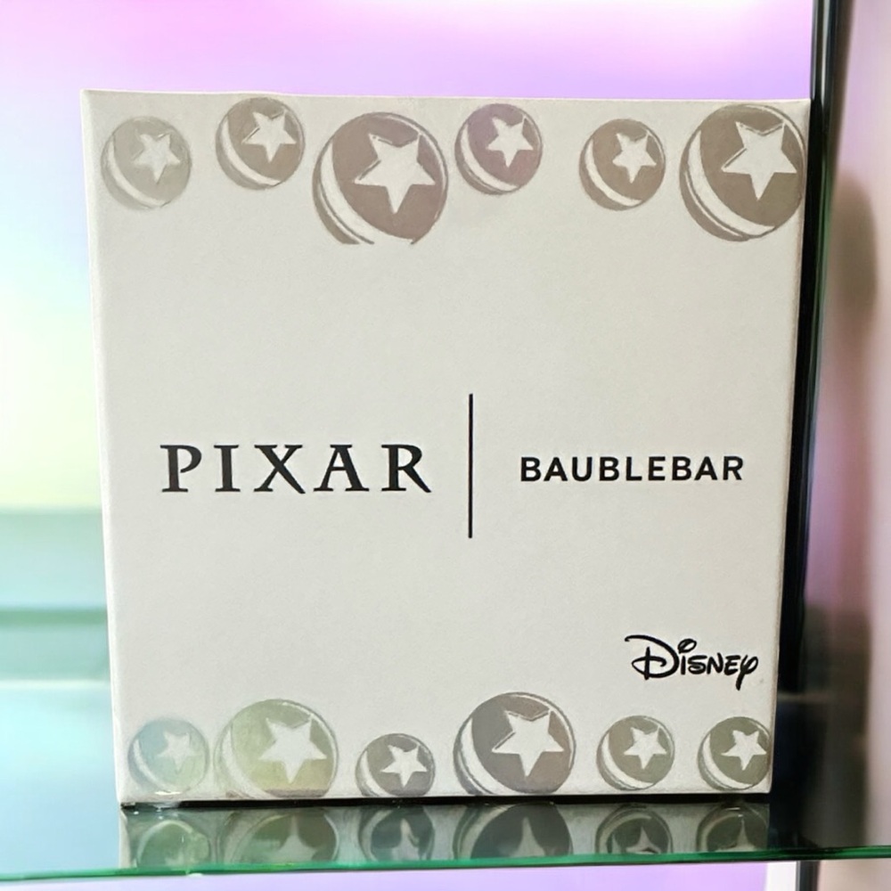 BaubleBar Pixar Pig Lucky #1 Penny Earrings‎ - Pink and Gold New In Gift Box - Picture 5 of 5